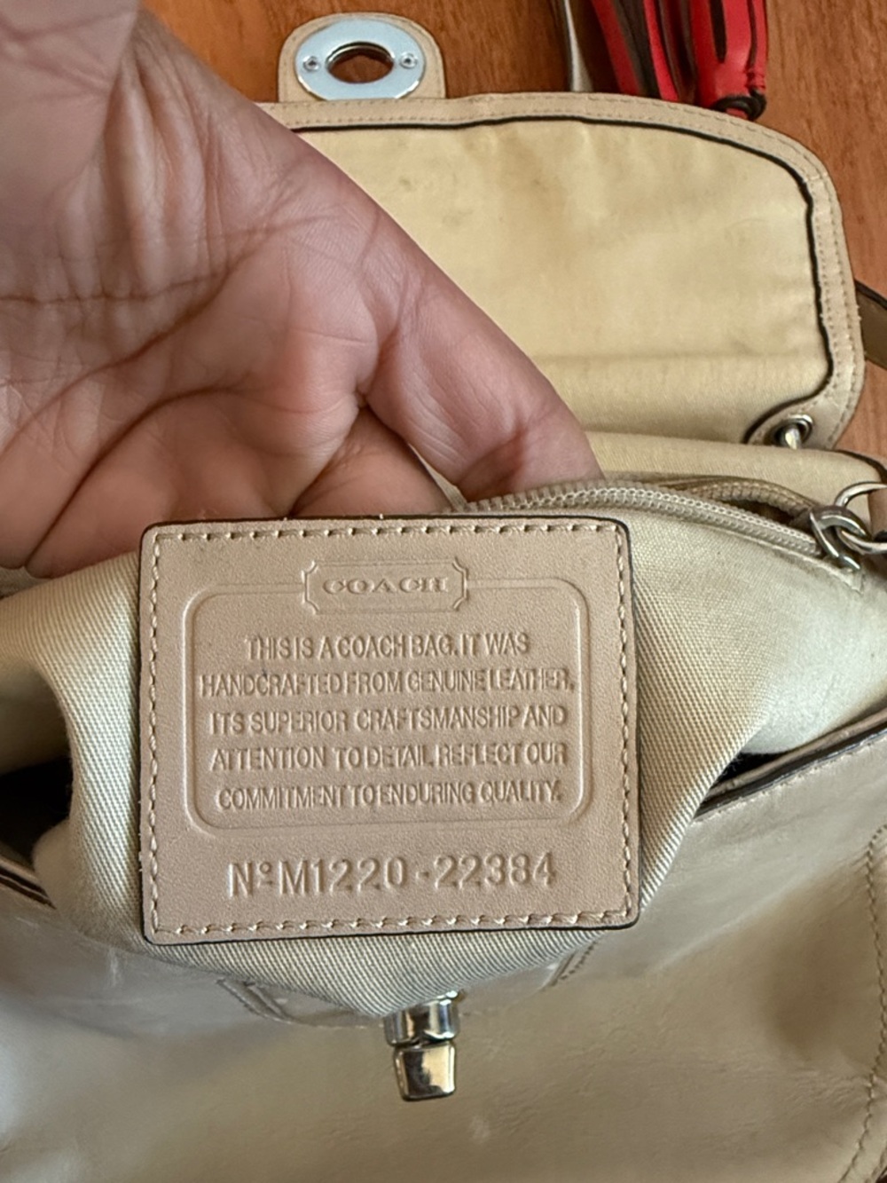 Coach Legacy Willis Perforated Crossbody - Picture 3 of 5